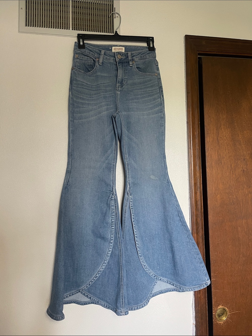 Shyanne Light Blue High-Rise Flare Jeans